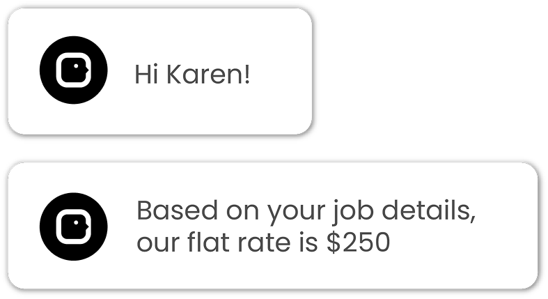 3. Let Crewy reply instantly - and win more jobs